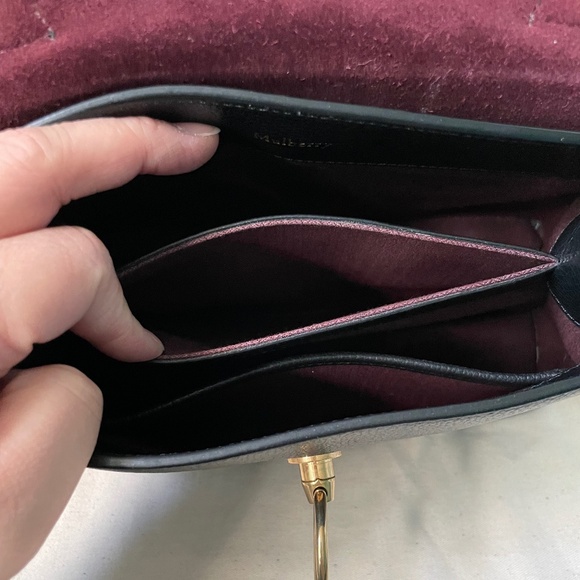 Mulberry Black Mini Seaton - Picture 12 of 16